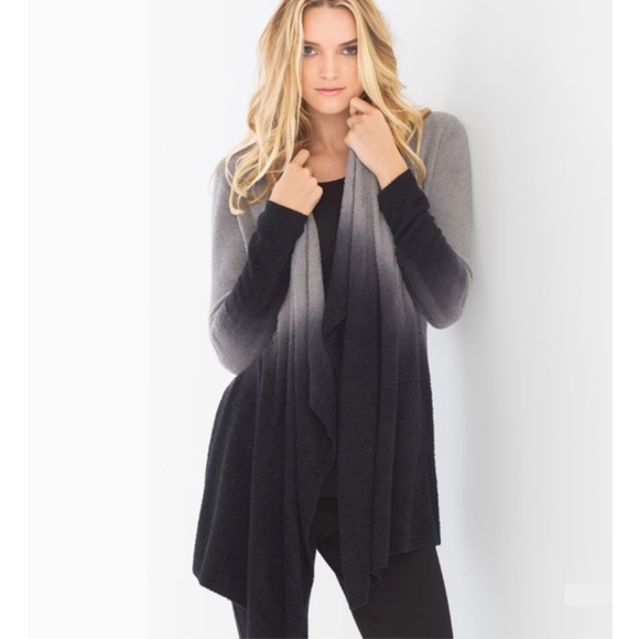 Barefoot Dreams Ombré Waterfall Cardigan Sweater - Picture 2 of 9